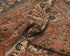 6x8 Vintage Rust Persian Style Hand Knotted Low Pile Wool Area Rug